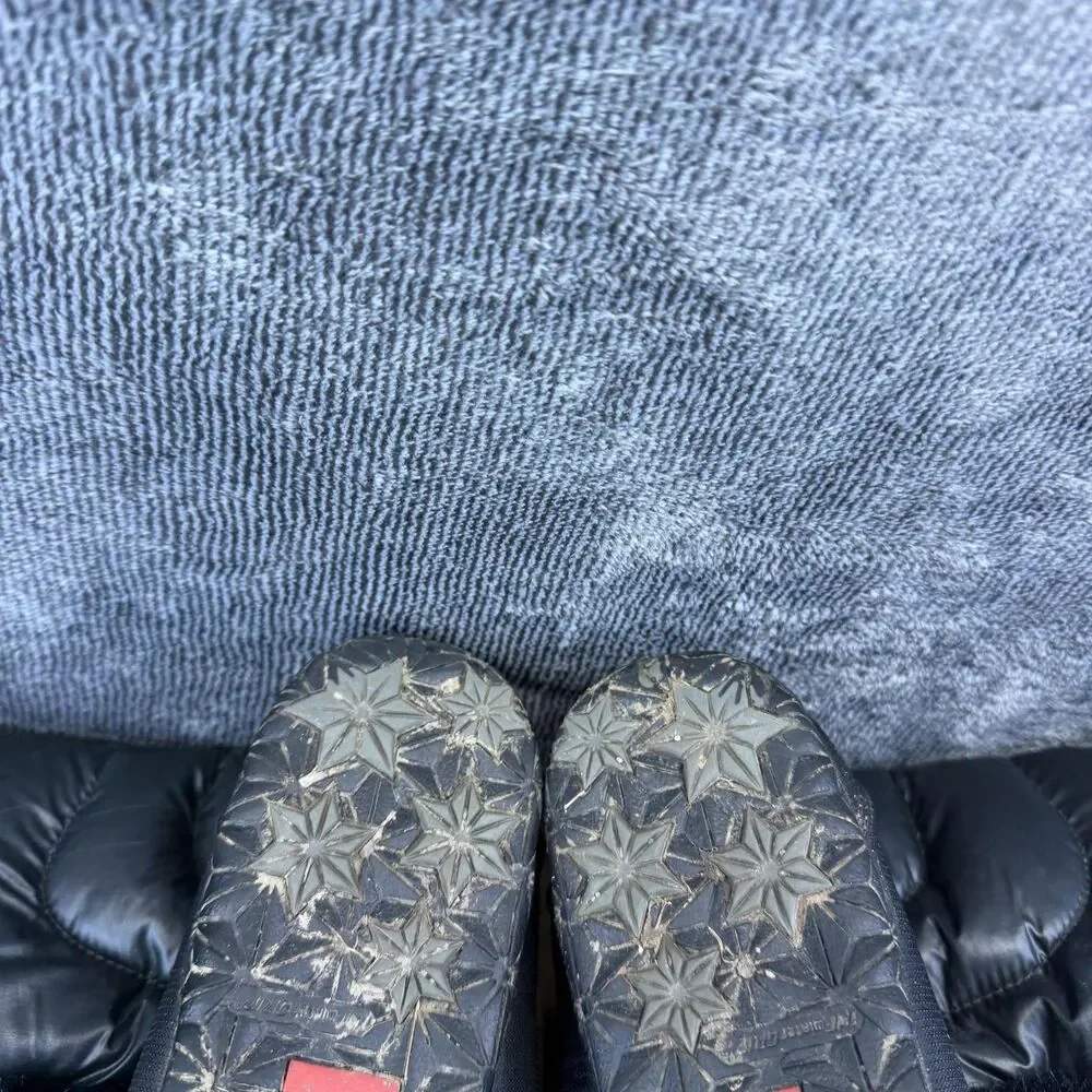 The North Face Boots Womens Size 8 Black Faux Fur Winter Snow APPY FG4 TB1Y